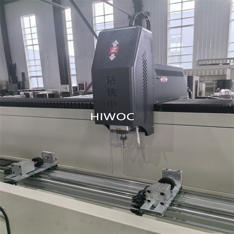 CNC Drilling and Milling Machine for Aluminum Profiles Door and Window Hinge Drilling and Milling Machine