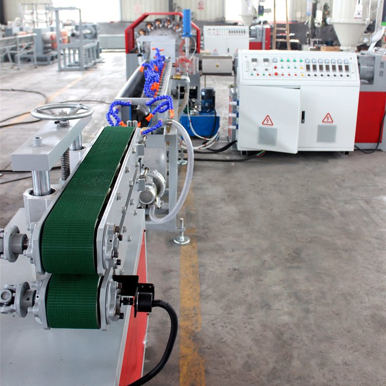 Plastic PVC/UPVC/CPVC/HDPE Water Fiber Reinforced Hose/Garden Braided Pipe/Tube Extruder/Extrusion Bending Production Machine