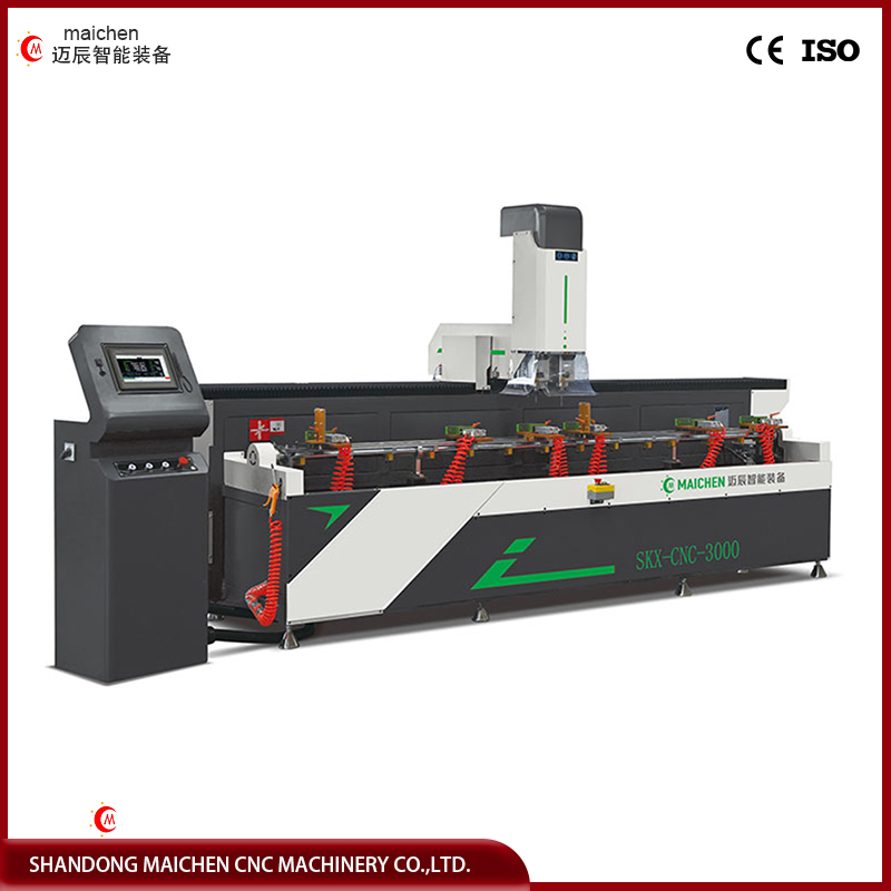 CNC Double-Spindle Drilling Milling Machine for Aluminum Profile for Aluminum Window Door Curtain Wall Manufacturing Machine