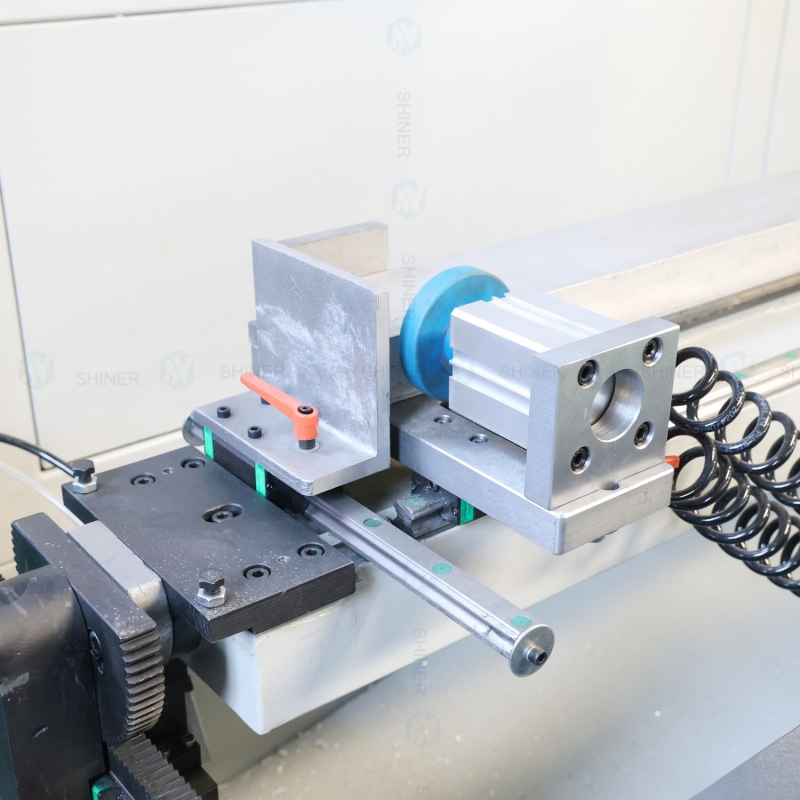 Shiner Intelligent Aluminum UPVC Double Spindle Single Spindle CNC Water Slot Lock Hole Hardware Holes Milling Drilling Machine
