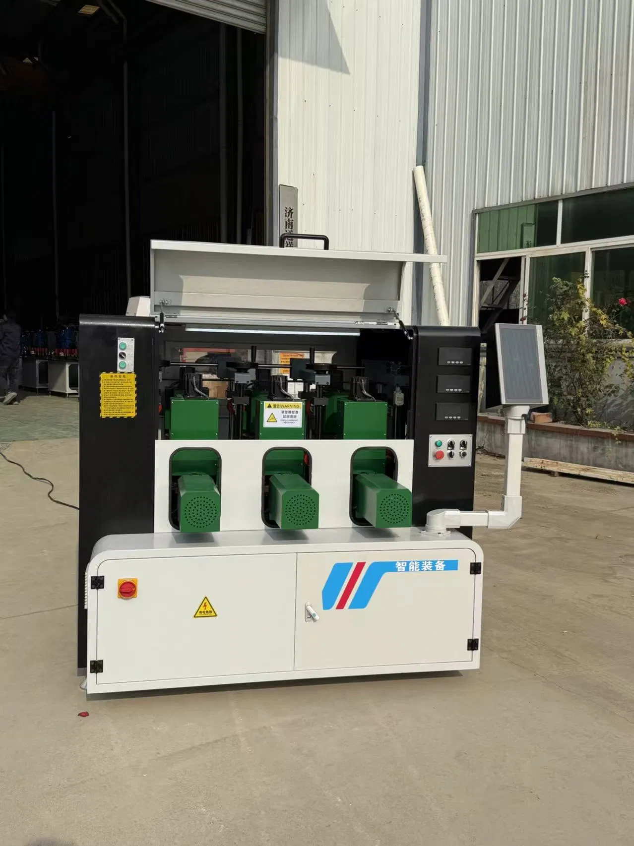 CNC Aluminium Profile Thermal Break Assembly S Aluminum Profile Rolling Compound Machine