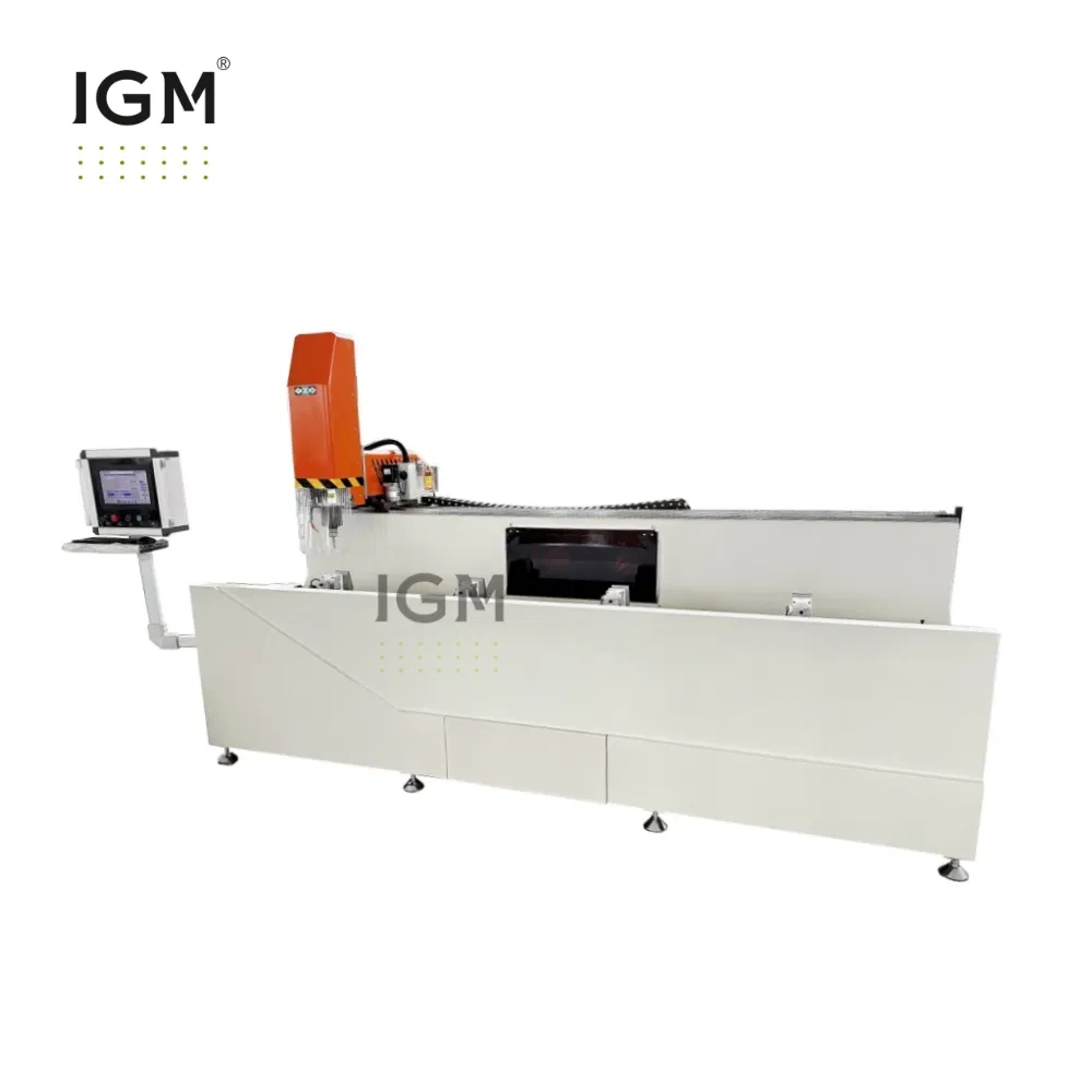 Automatic CNC Aluminum Profile Milling Machine Aluminum Window Machining Center