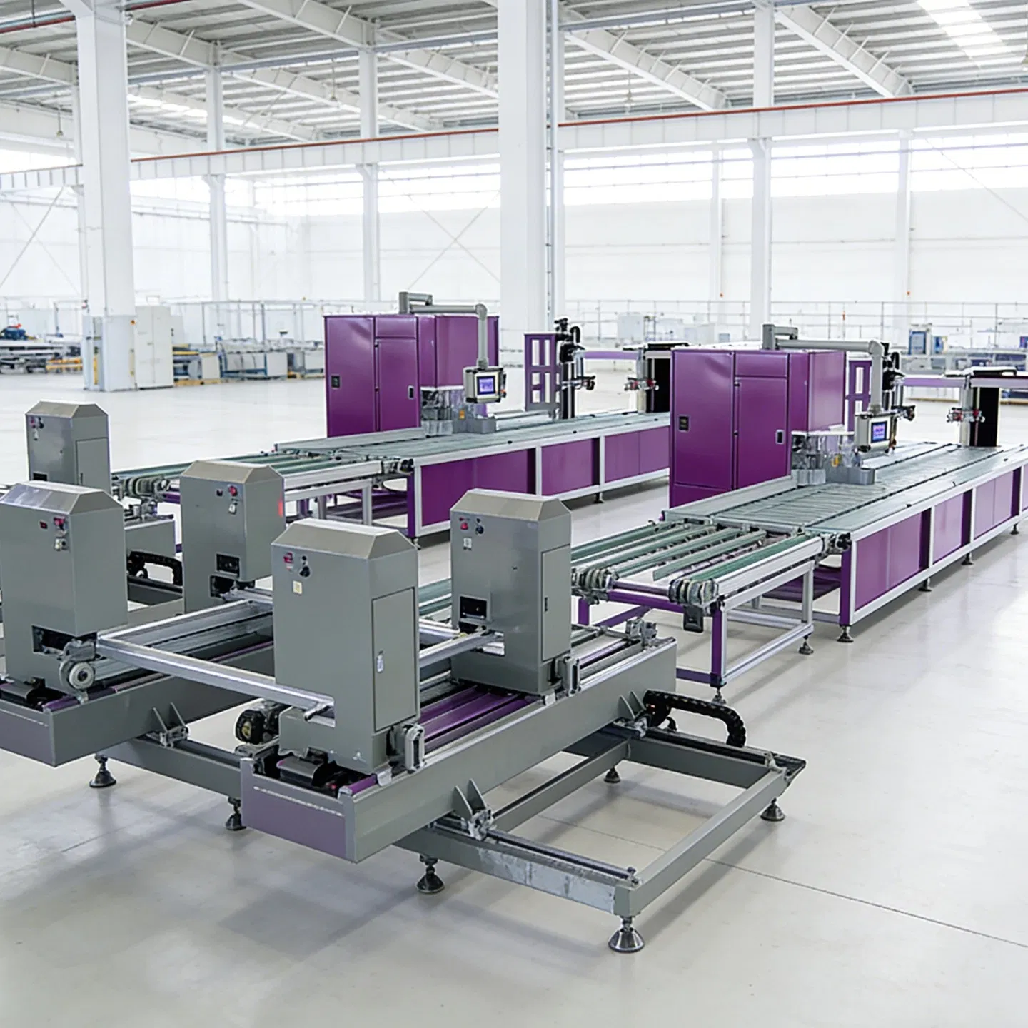 UPVC Door and Window Intelligent Welding and Corner Cleaning Machine