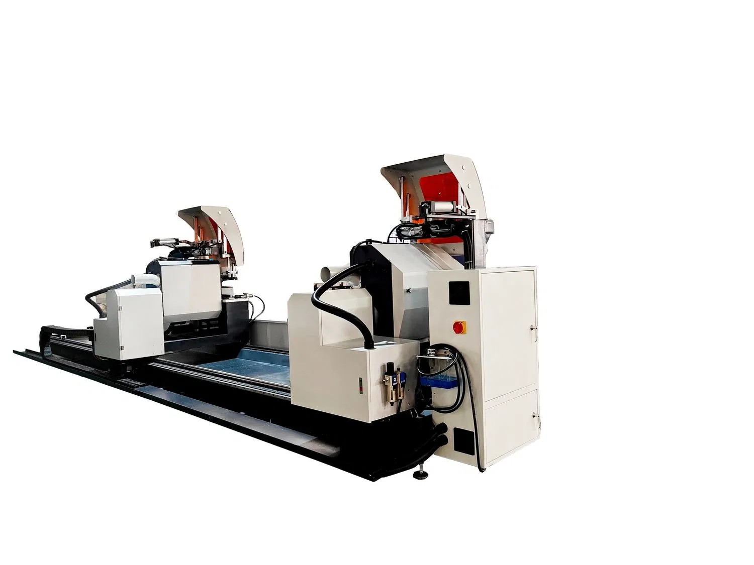 CNC Automatic Aluminum Profile Double Head Cutting Machine Mitre Saw Aluminum Window Cutting Machine PVC UPVC Cutting