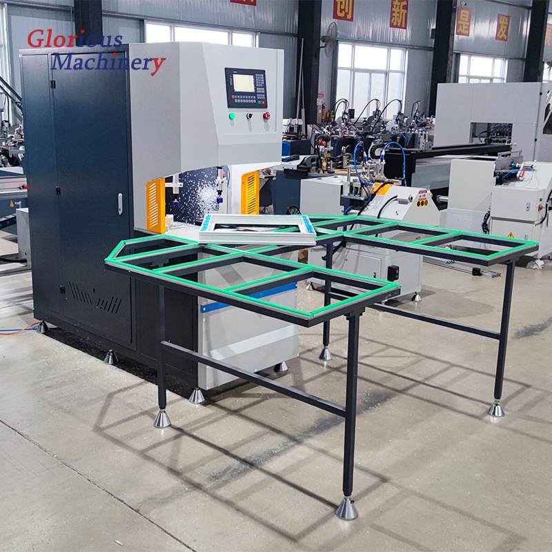 Corner Processing Frame Welding and PVC Line Cleaning Machine UPVC Window