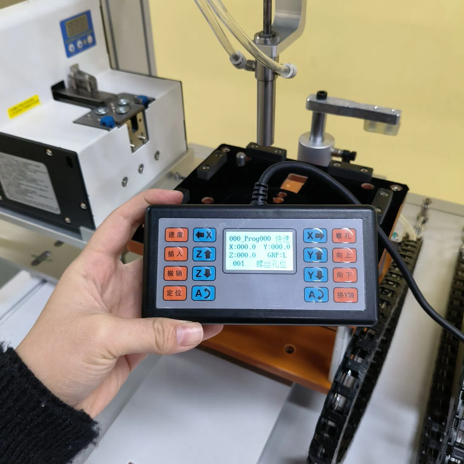 Bba Gantry Type Xyz Automatic Screwdriver Machine 2 Screwdriver Head Dual Feeding System Screw Fastening Machine Assembly Machine