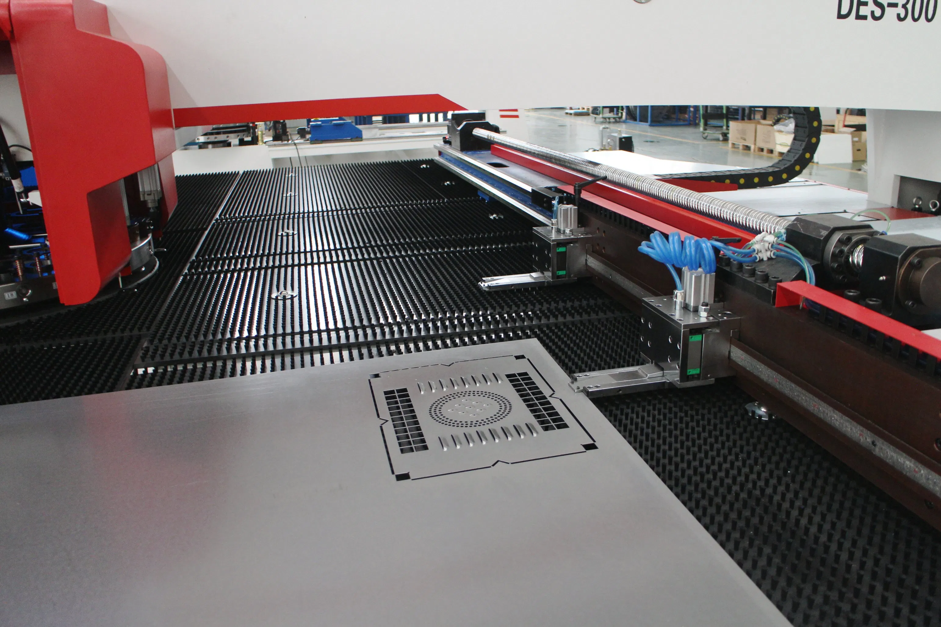 German-Rexroth CNC System Turret Punching Cutting Rolling Forming Drilling Engraving Machine for Metal Sheet Stainless Steel Aluminum Alloy Panel Plate