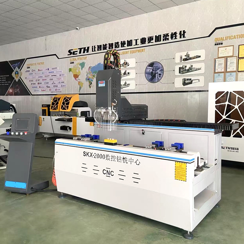 Aluminum Window Door Hinge Drilling CNC Drilling Milling Machine