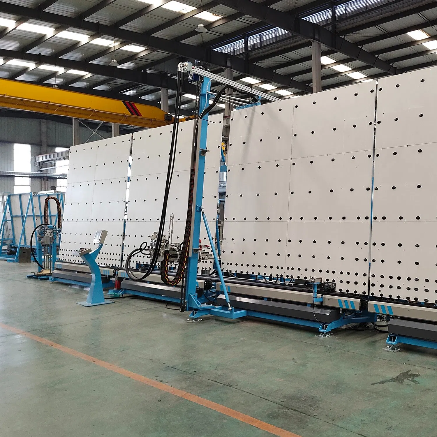 Automatic PLC Servo Controlled Sealant Spreading Machine for Insulated Glass Secondary Sealing - Smooth&amp; Easy Operation