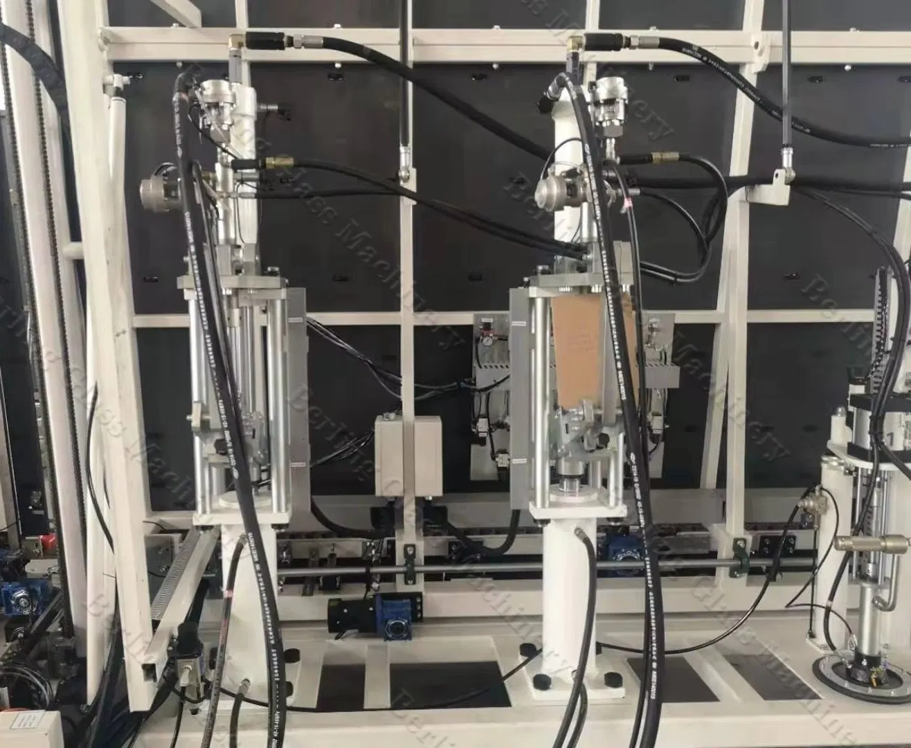 Robotic Igu Sealing Machine Advanced Glass Processing Lines Insulated Production