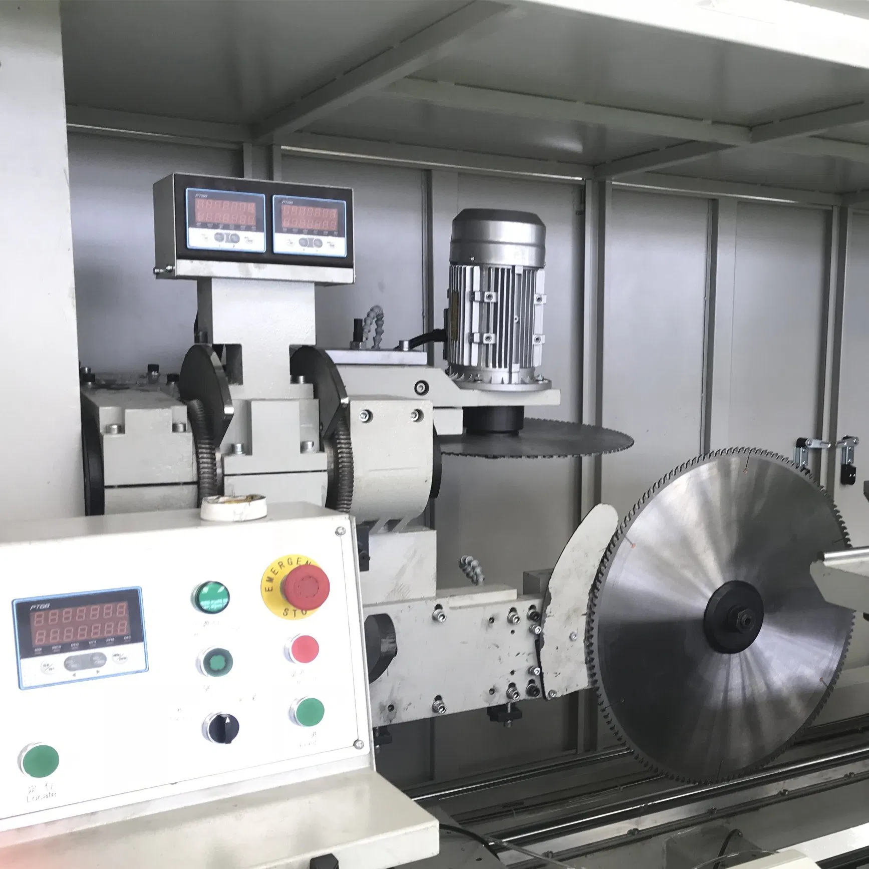 Advanced Notching Saw for Aluminum Profiles in Curtain Wall Systems