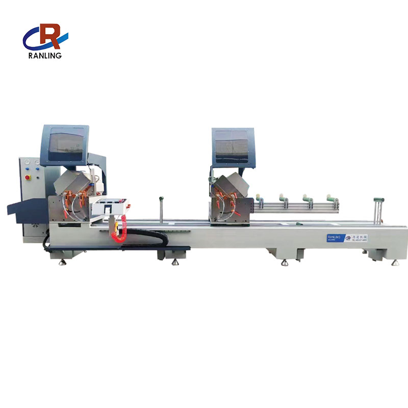 CNC-500*4200 Automatic CNC Double Head Miter Saw Aluminum Door and Windows Frame Profile Cutting Machine