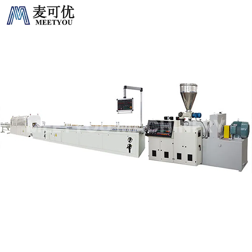 Meetyou Machinery PVC Panel Making Machine OEM Custom China PVC PP PE WPC PC Stable Extrusion UPVC Arch Bending Machine Factory Configuration Screw Drive