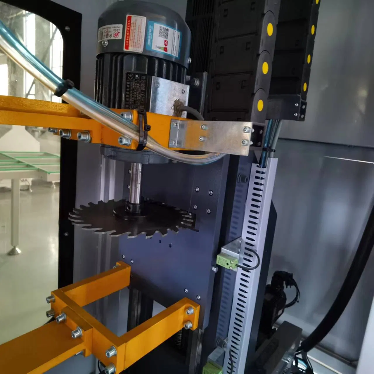 PVC Profile CNC Corner Seam Cleaning Machine PVC Window Machine