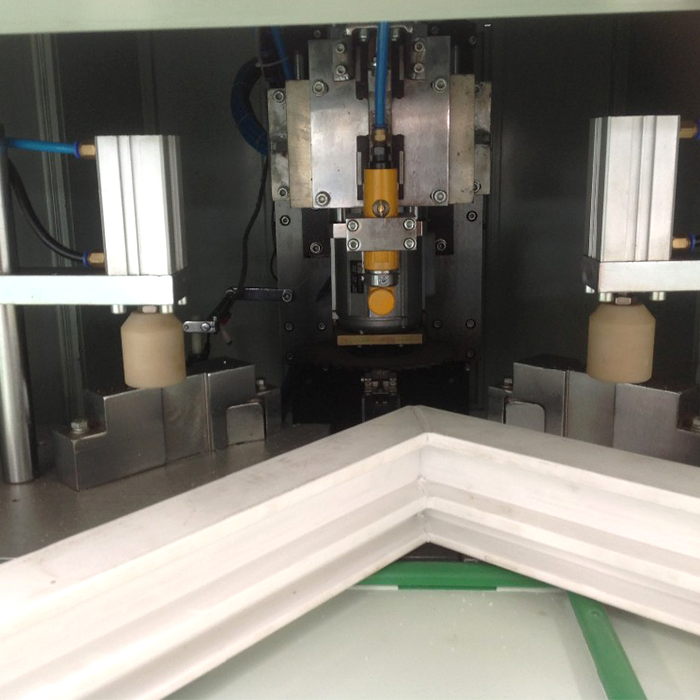 PVC Window Tools PVC Welding and Corner Cleaning Line CNC UPVC 4 Corner Welding Machine Equipment for Plastic Windows China