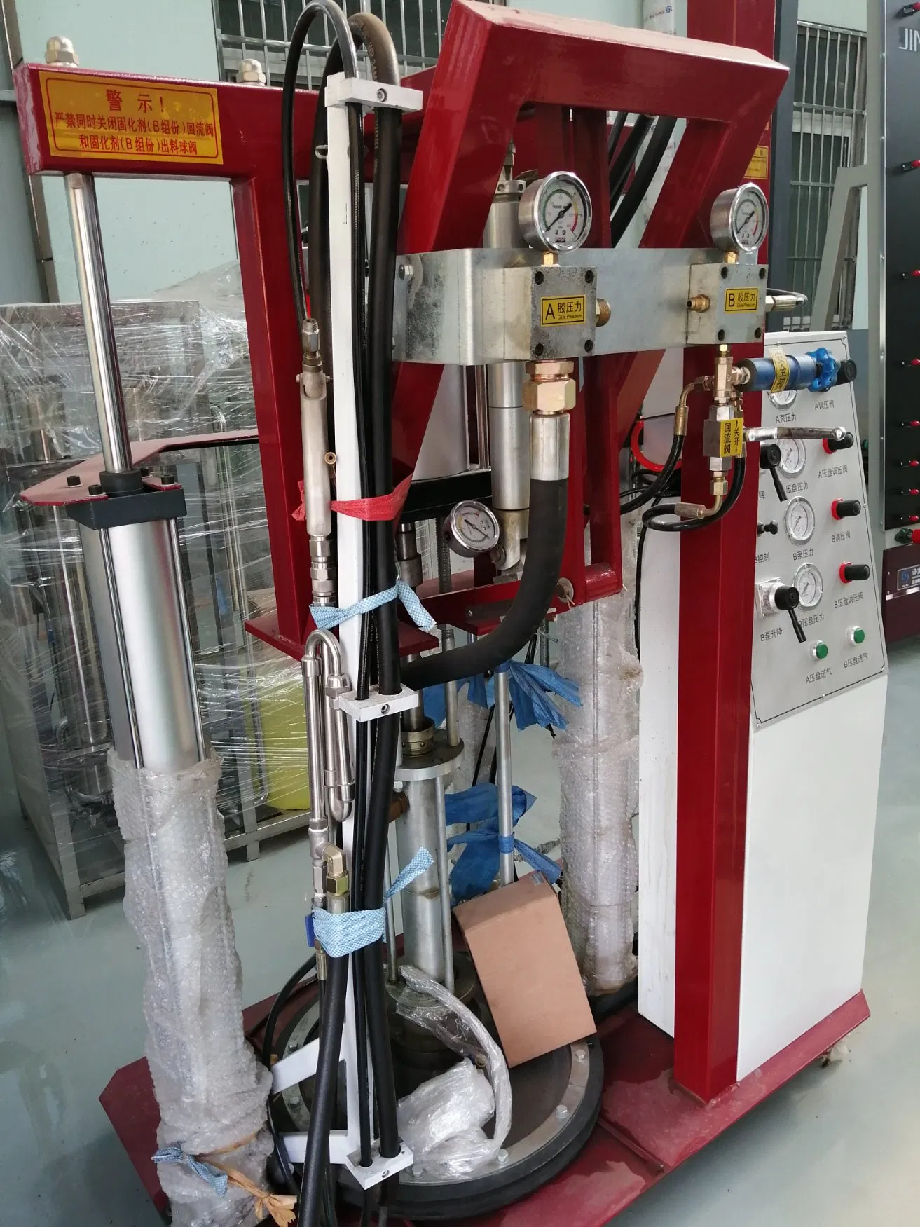 High-Performance Insulated Glass Automated Sealnat Two Component Sealing Machine