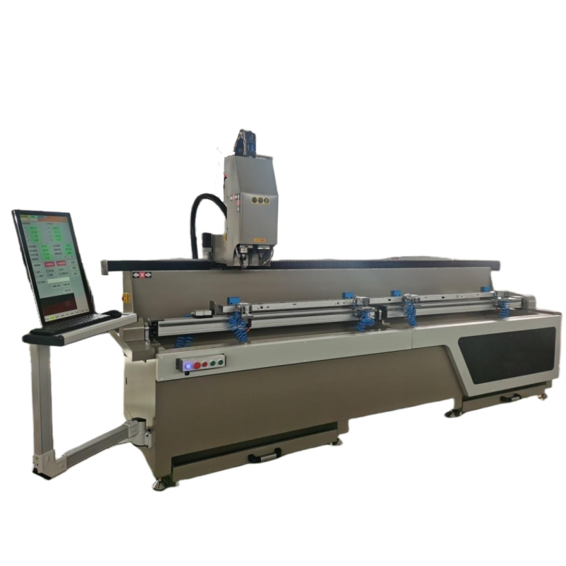 CNC Drilling and Milling Machine for Aluminum Doors and Windows CNC Drilling and Milling Center for Aluminum Profiles with Patents and CE