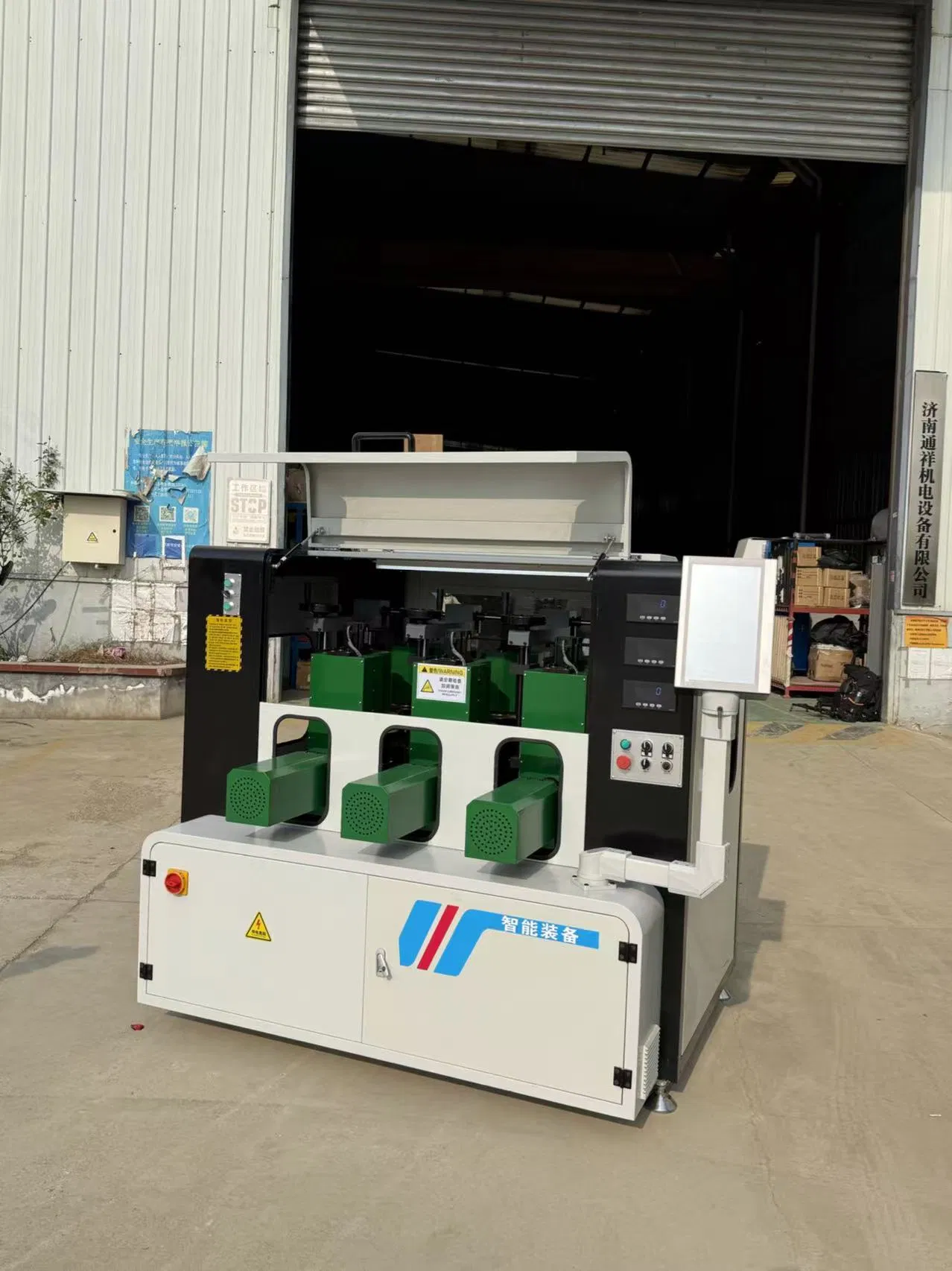 Automatic CNC Rolling Compound Machine Manufacturers Broken Bridge Aluminum Doors and Windows Processing Equipment with Patents and CE