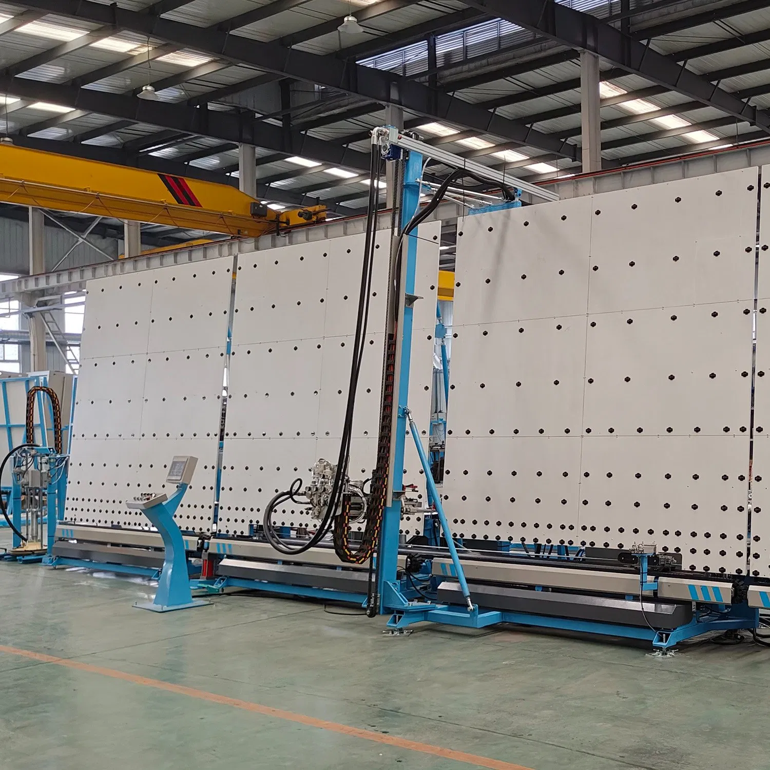 Curtain Wall Insulated Glass Sealing Machine for Double Glazing Glass Secondary Sealant Spreading