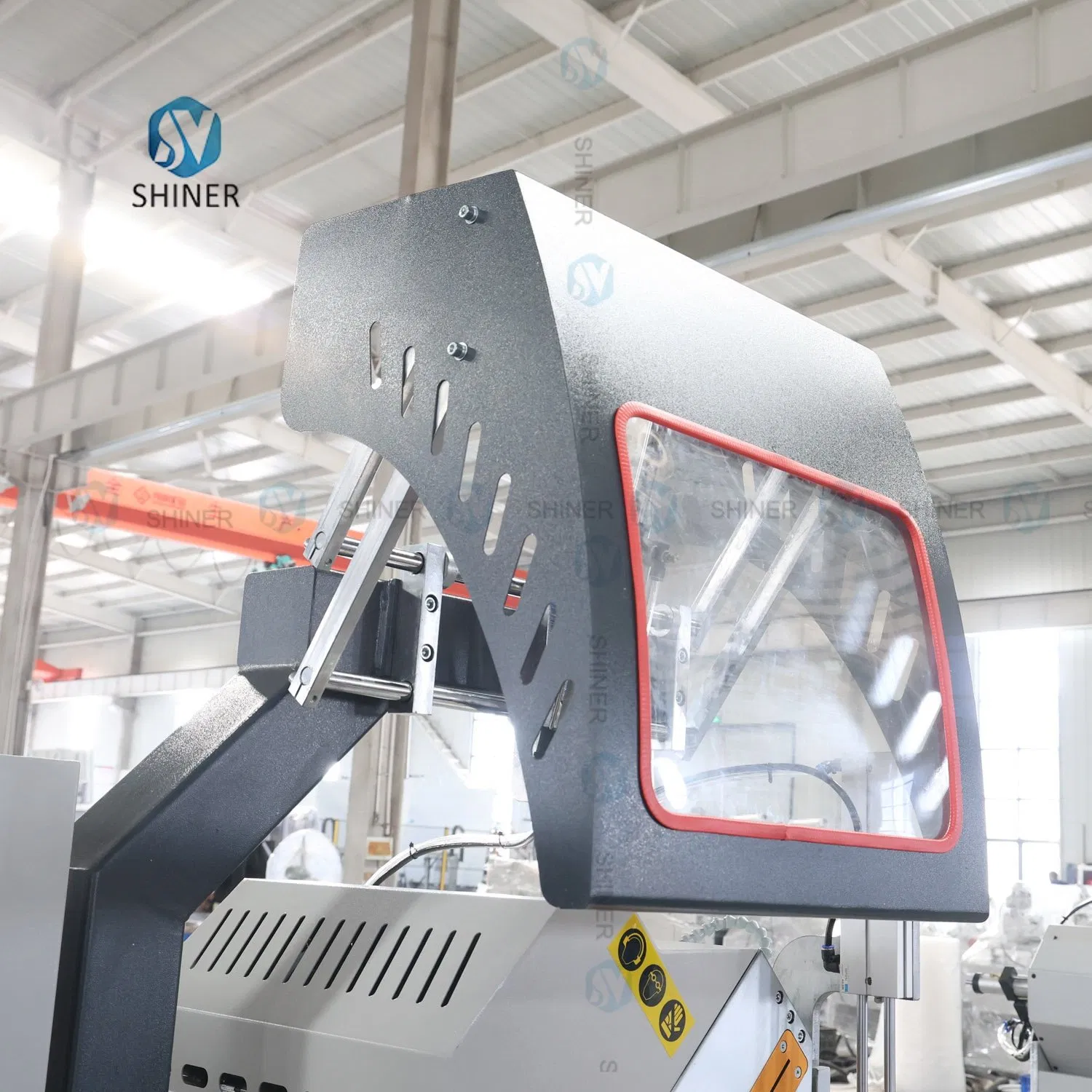 Aluminum UPVC PVC Profile Window Door CNC Aluminum Cutting Saw Double Head Precision Cutting Machine