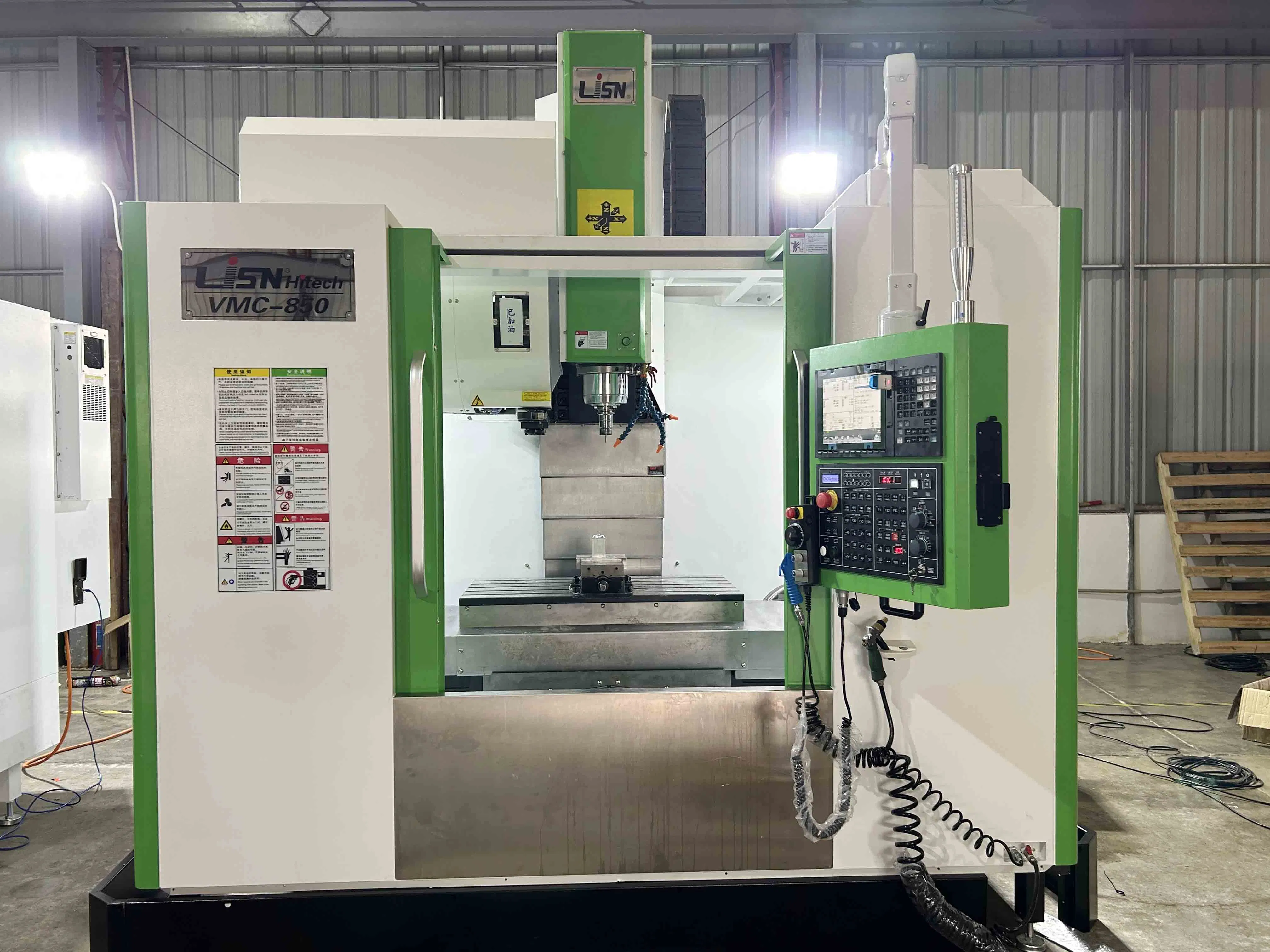 Aluminum Profile Machining Center Vmc850 Good Quality 5-Axis CNC Milling Machining Center