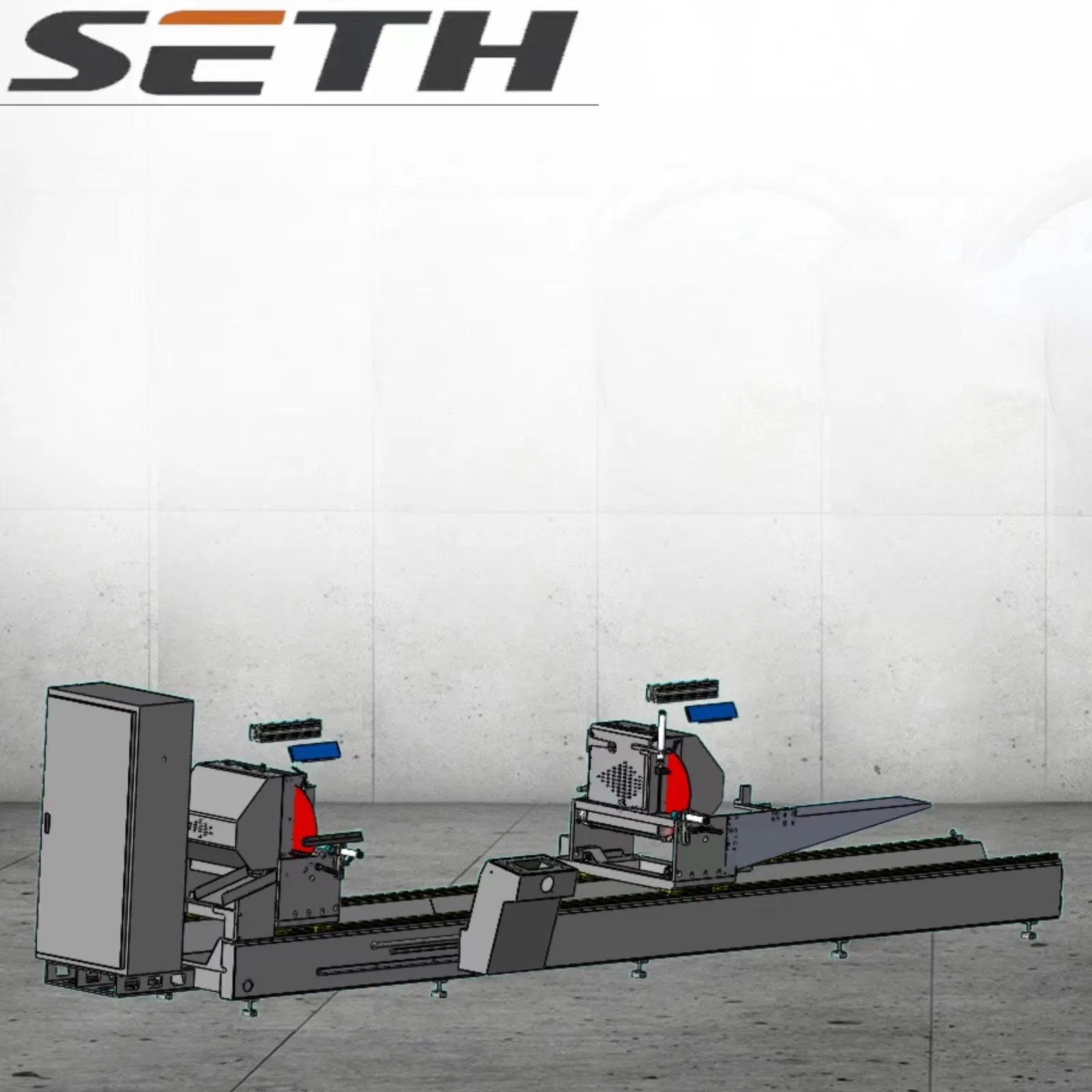 Double-Head Precision Window Making Machine Cns Machine Mitre Saw Aluminum Profile Cutting Machine