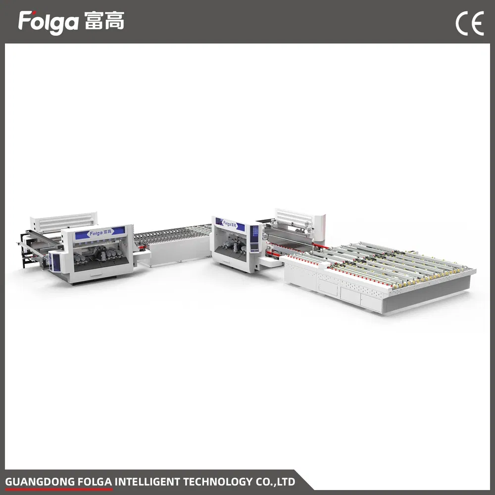 Size Self-Adaptation Metal Glass Double Edge Polishing Machine for Glass Processing