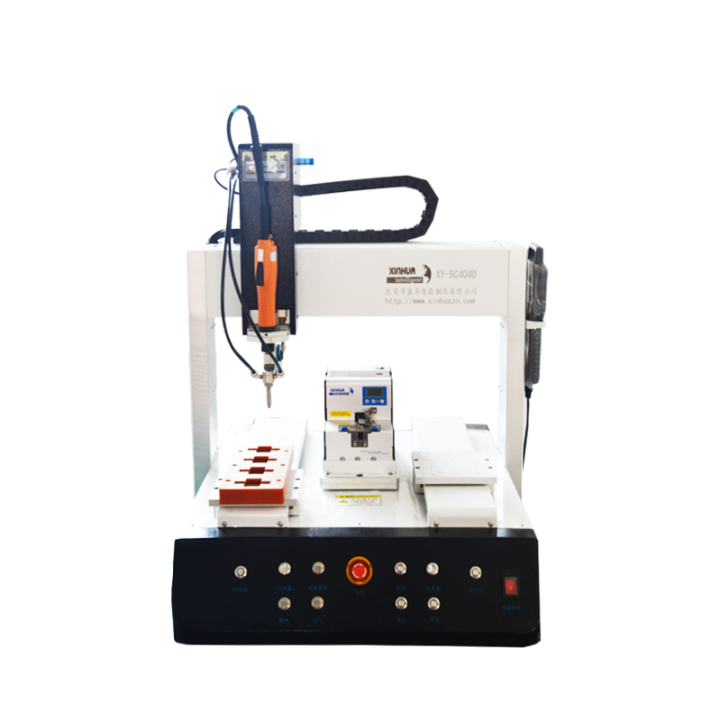 Desktop 5 Axis Full Automatic Multi-Function Television &amp; Glass Lid Screw Fastening Unscrewing Locking Machine