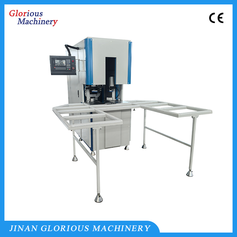 Automatic Cleaning PVC Door Making Machine 90 Degree Corner Machinery Window Cleaners