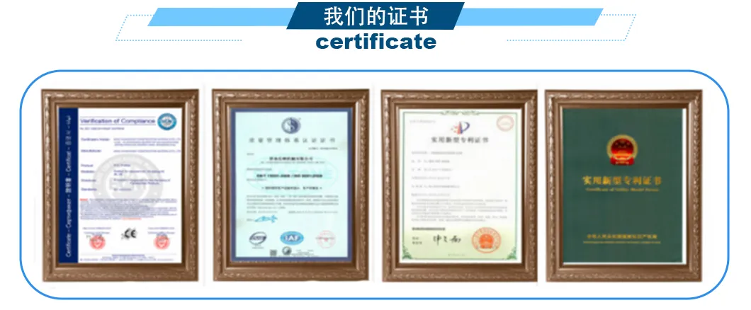 CE ISO Certification