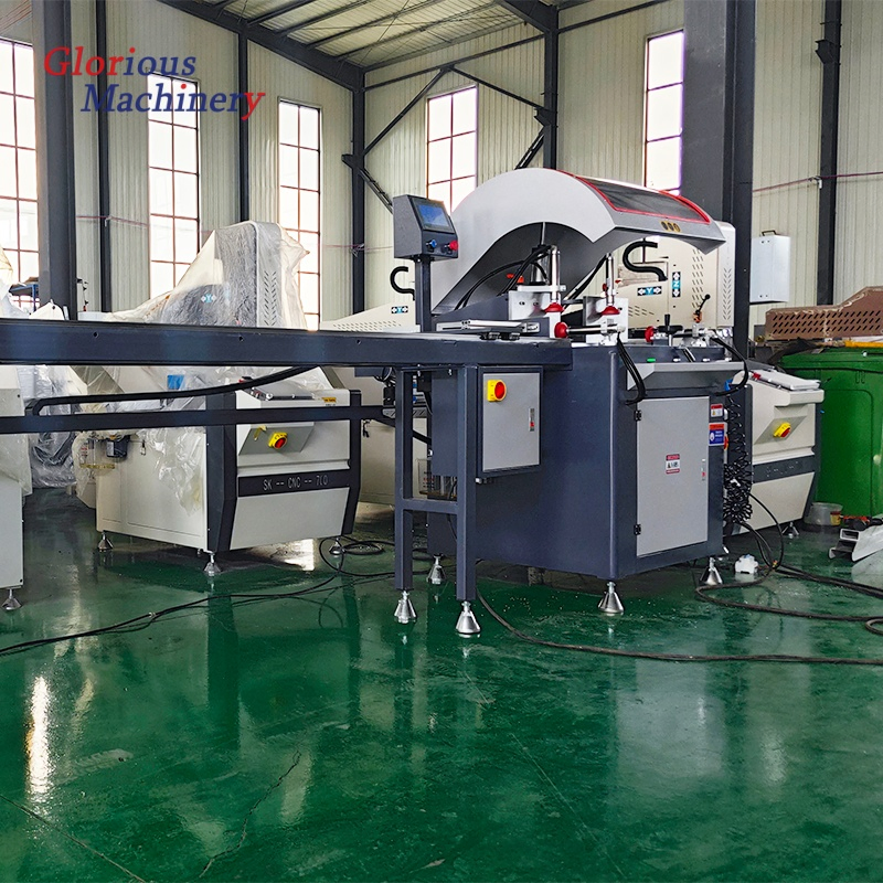 PVC Profile Cutting 90 Degree Machine Aluminum Aluminium Notching Saw