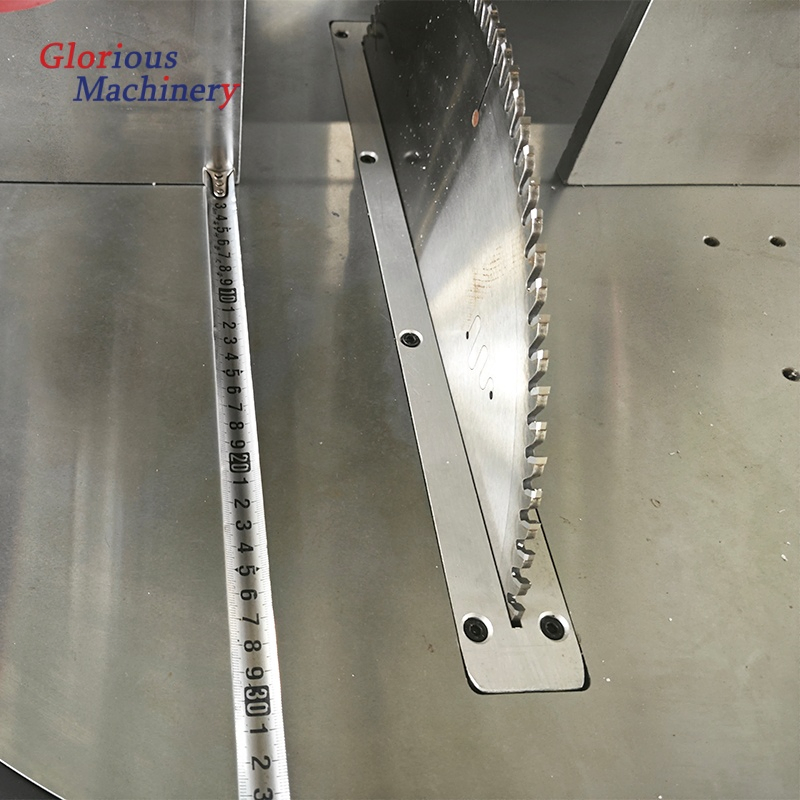 Mitre Cut Aluminium Window Profile Cutting Miter Extrusion Notching Saw Aluminum
