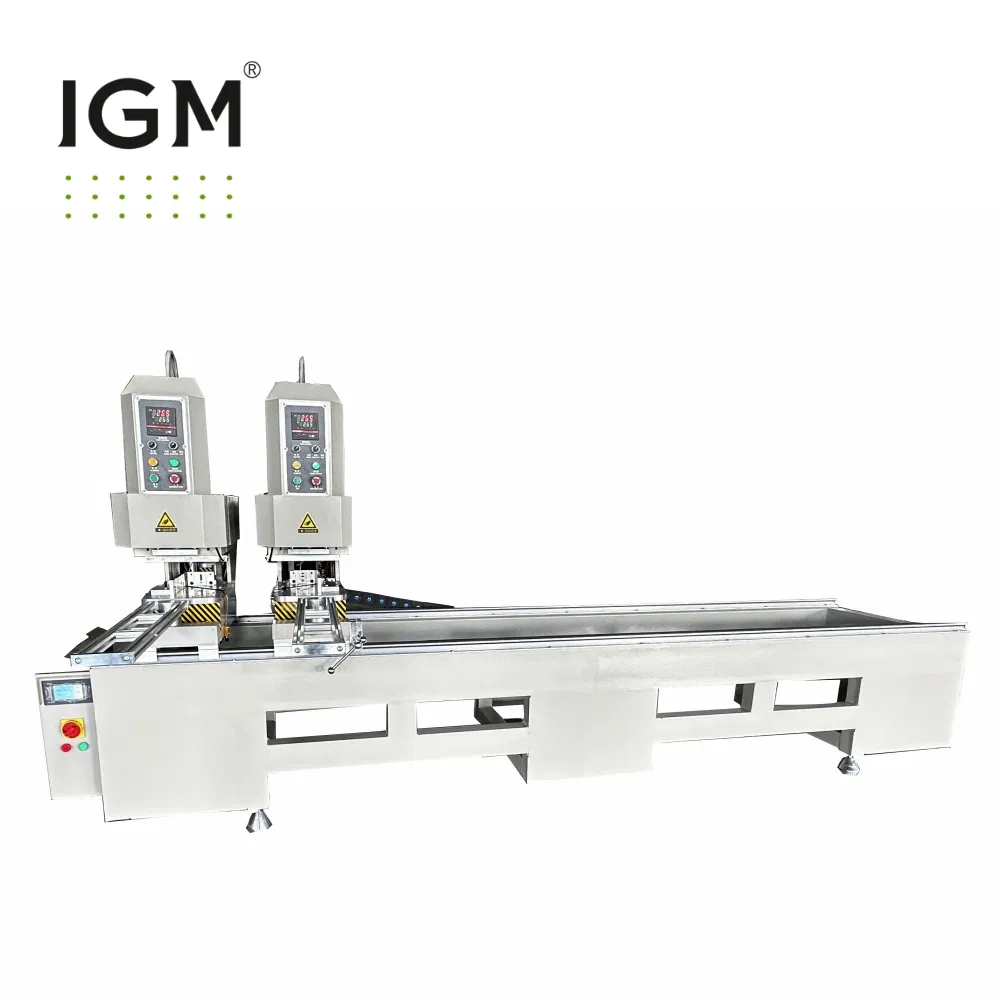 PVC Window-Door Equipment UPVC Seamless Double Head Welding Machine