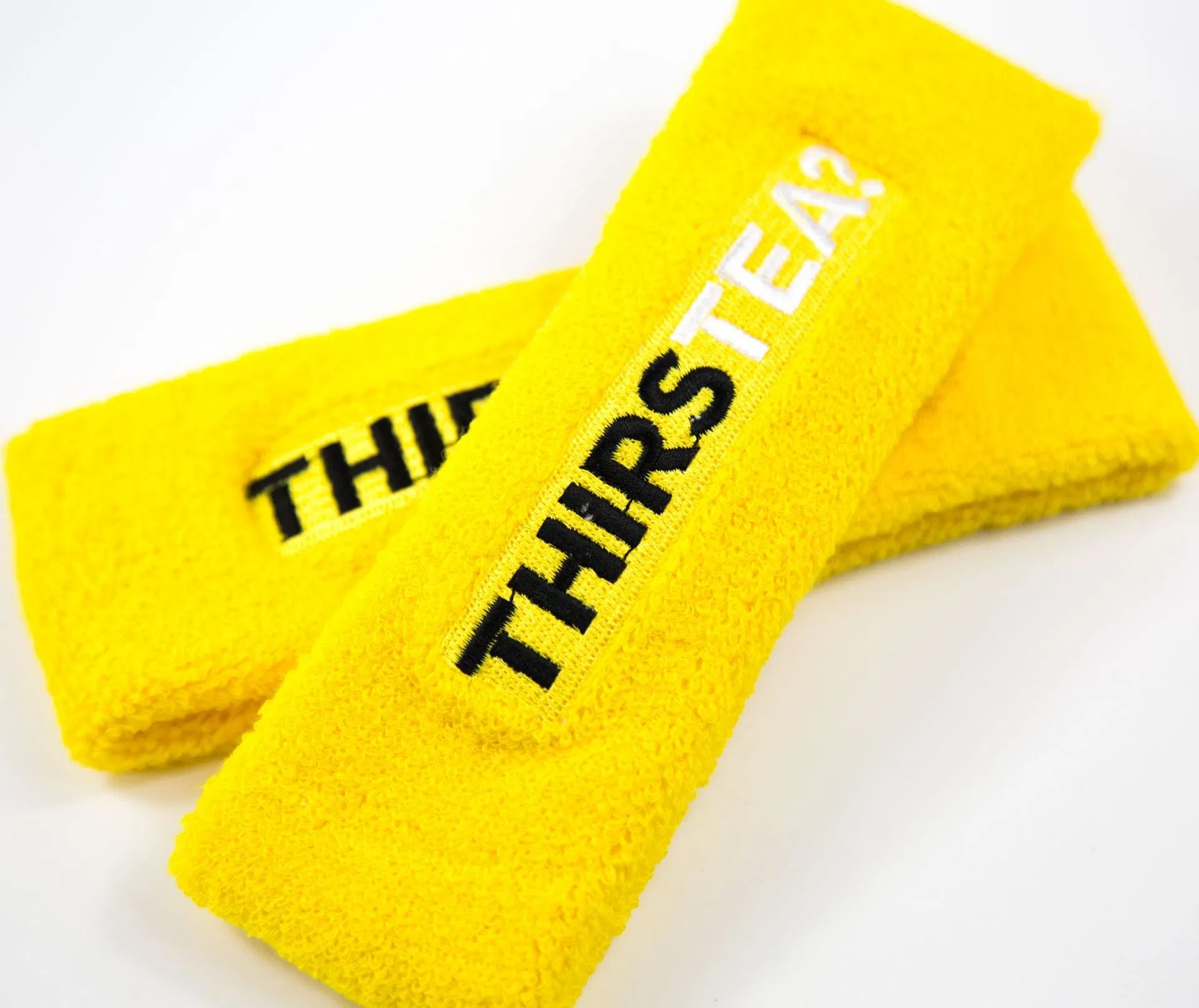 OEM Customized Logo Print Cotton Stretch Elastic Black Sports Running Headwear Headbands Manufacturer