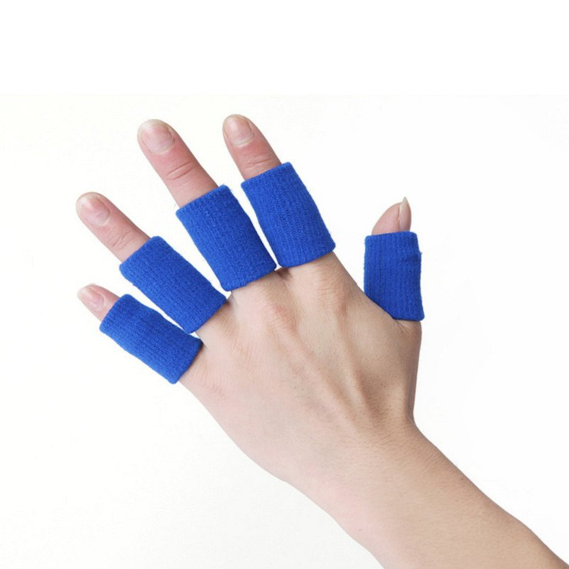 Best Sale Breathable Comfortable Nylon Basketball Sport Finger Support Protection Sleeves