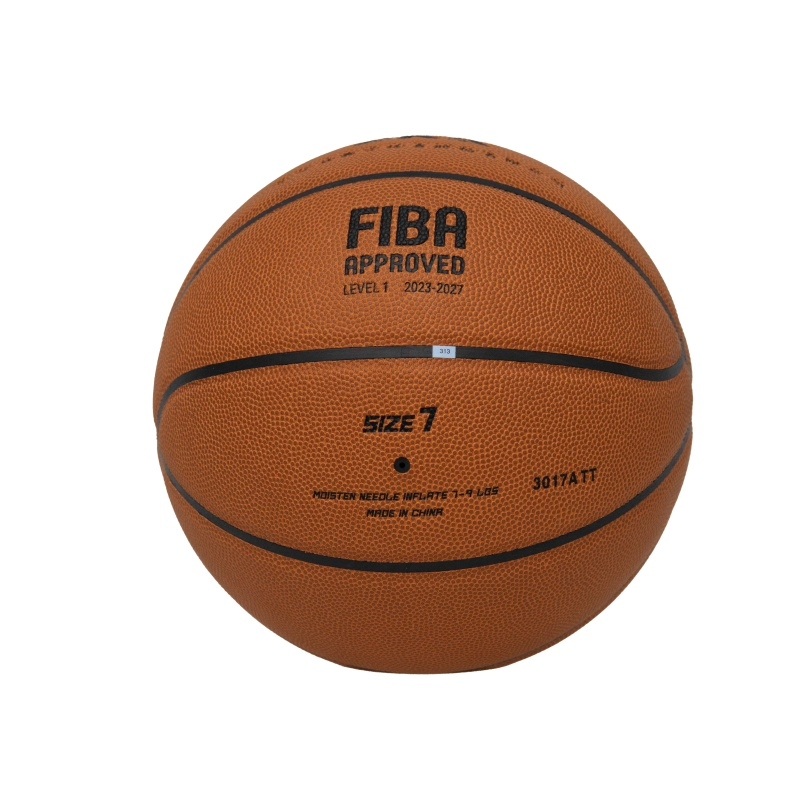 Elite Professional Fiba Standard Basketball with Microfiber Materials for Intensive Competition Sessions