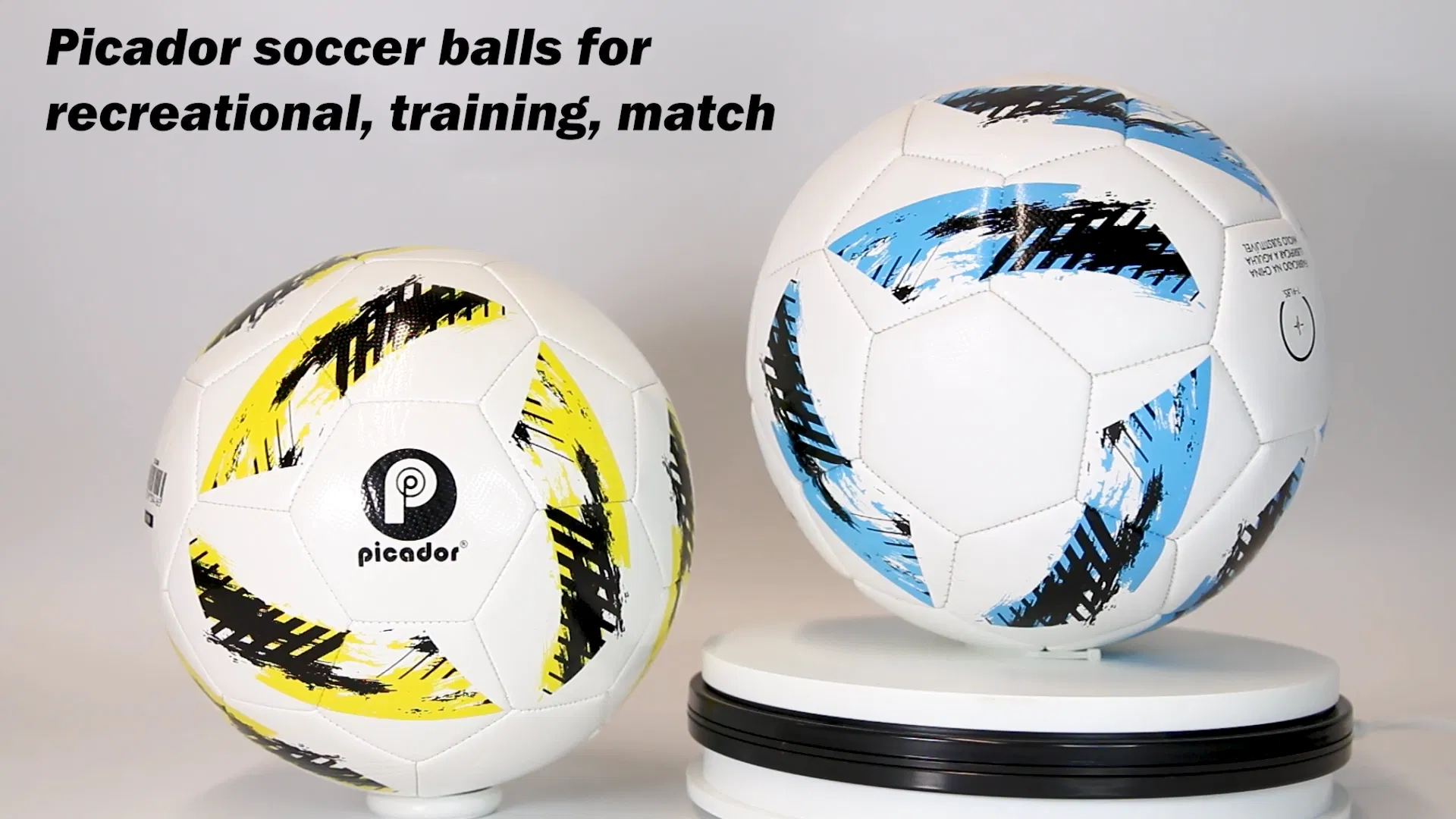 Official Custom Football Soccer Ball Size 5 4 3 Match Training