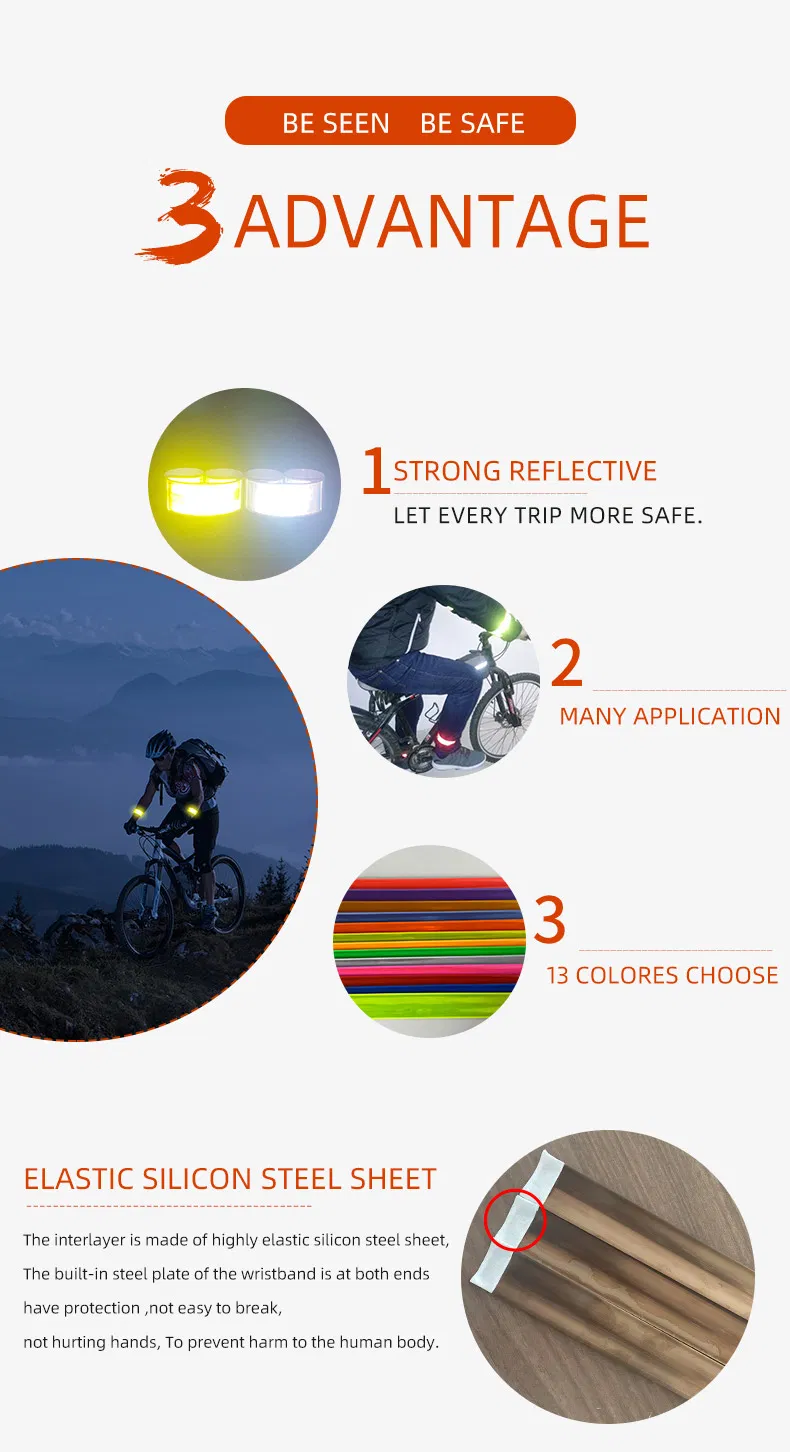 Reflective Slap Band