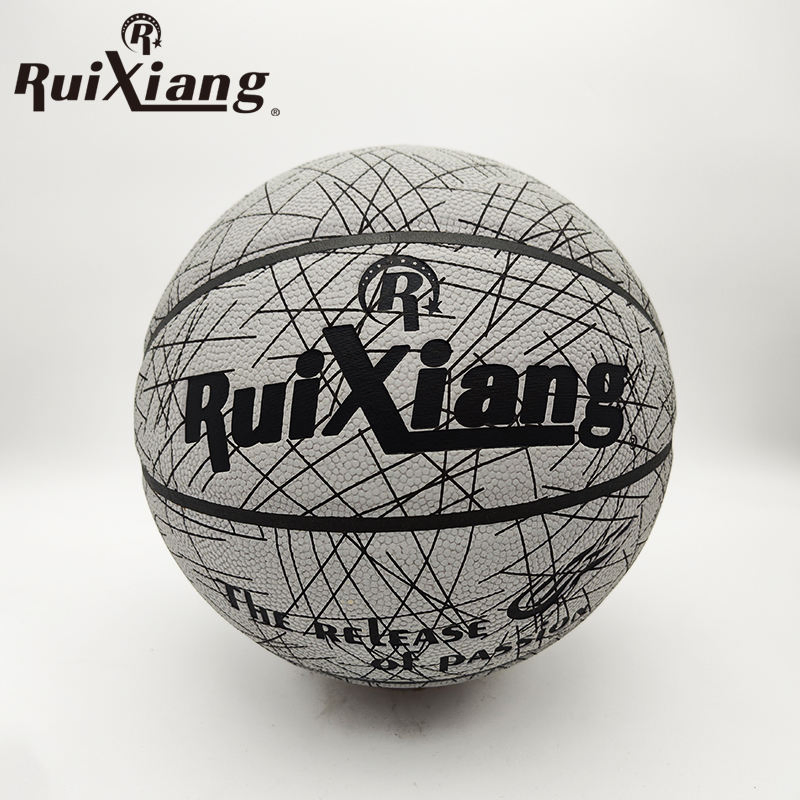 High Visibility Reflective PU Basketball for Training and Play