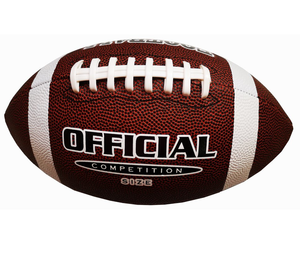 Printed Full Size Game PU Leather Rugby Ball American Football