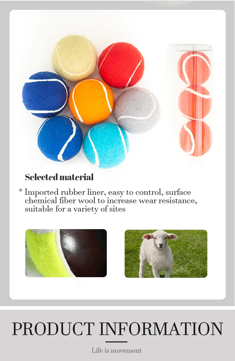 Professional Pressurized Tennis Balls 3