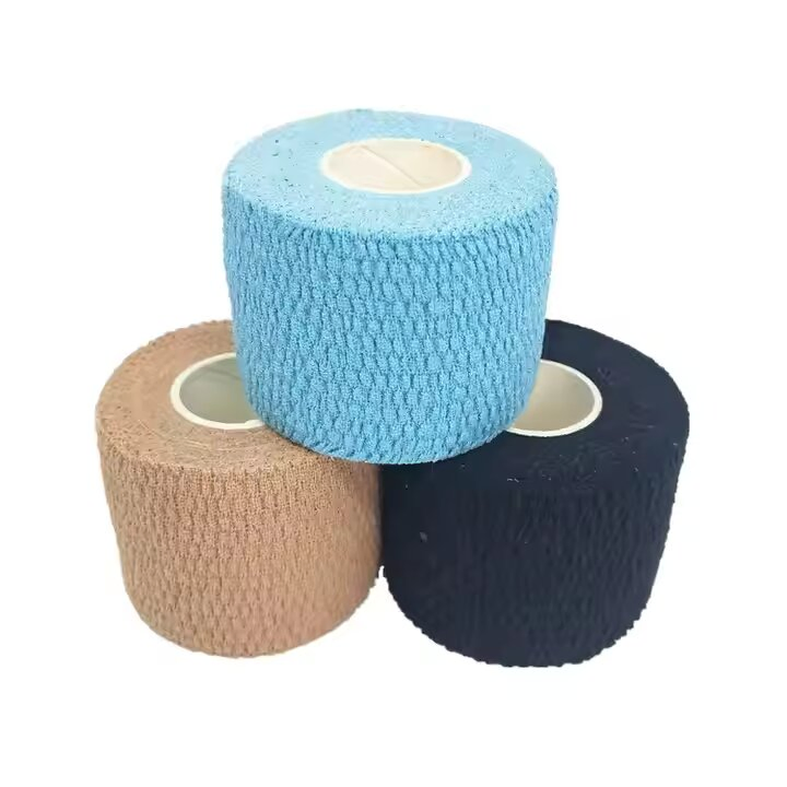 2 Inches Light Elastic Adhesive Cotton Bandage Hook Grip Sport Tape for Weightlifting Crossfit Bjj Judo Climbing Finger Tape Athletic