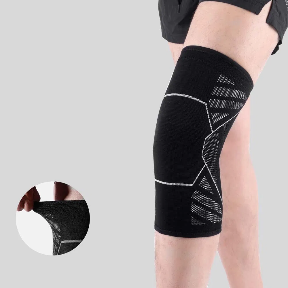 Outdoor Sports Elastic Shock Absorbent Breathable Mountain Climbing Fitness Basketball Joint Meniscus Protective Knee Pads