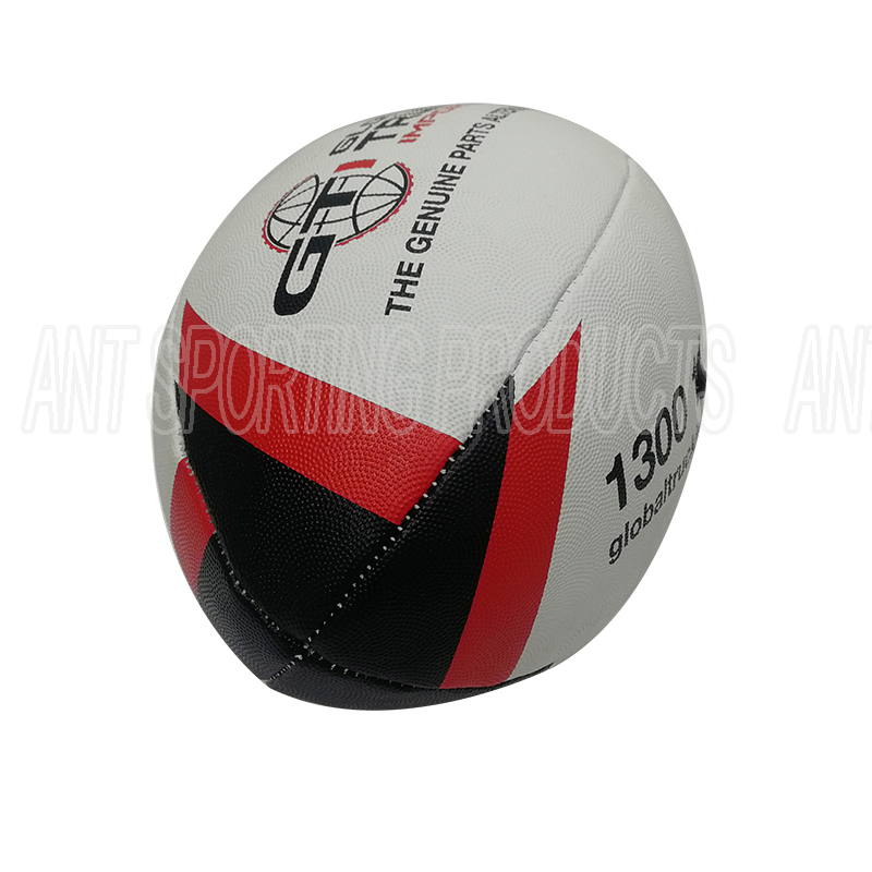 Machine Stitched Size 4 Grainy PU Rugby Ball
