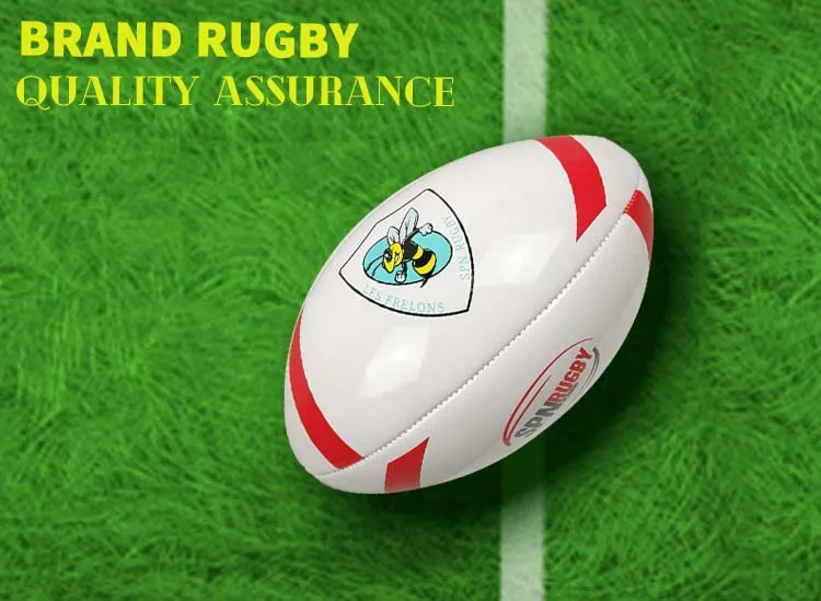 Mini Size 2 PU Leather Rugby Ball