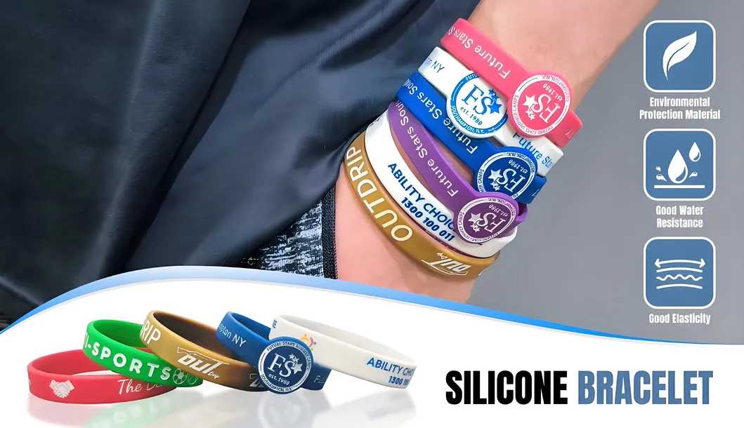 Silicone Wristband Detail 2