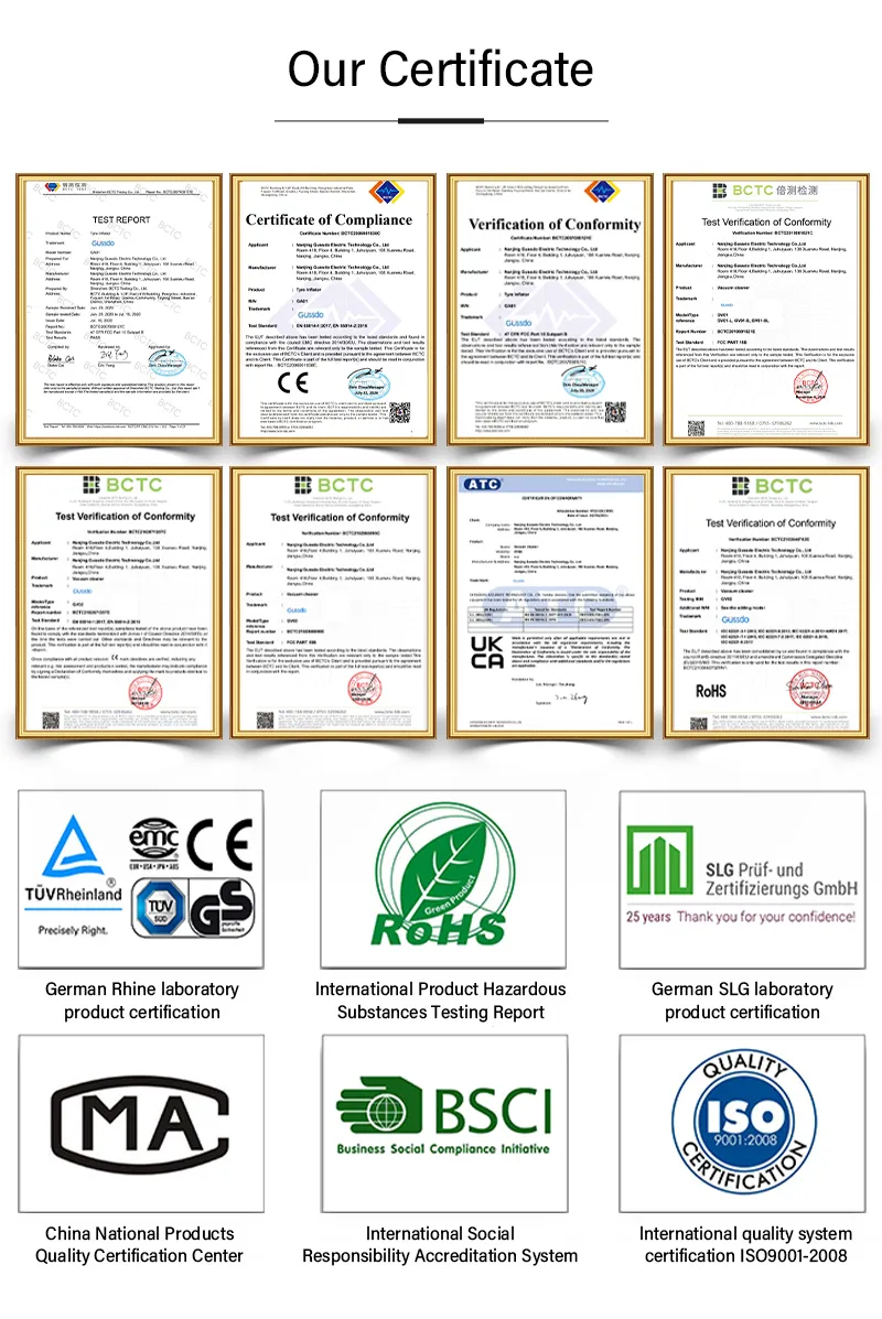 Product Certifications
