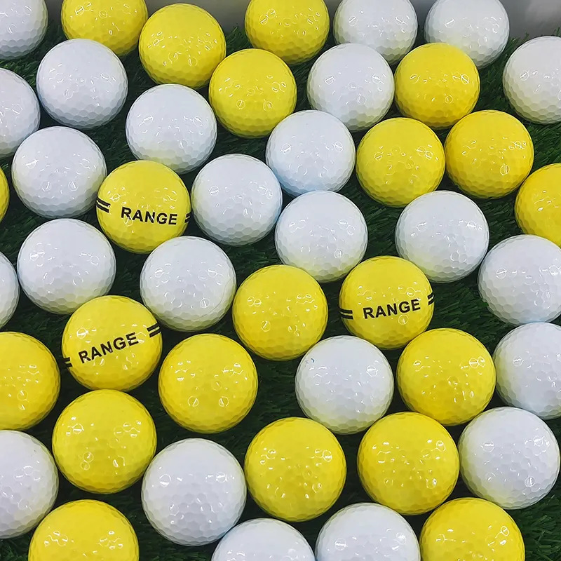 Premium Bulk Range Ball 2 Layer Surlyn Training Golfball Pelotas Bola Ball De Golf Balls