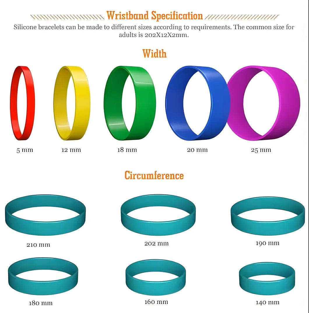Silicone Wristband Detail 8