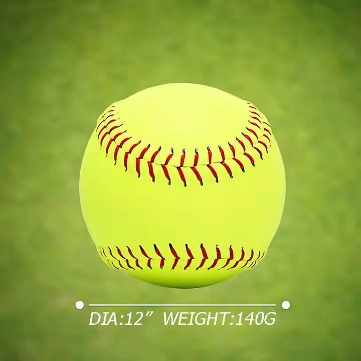 Factory Price Hot Selling Synthetic Leather / Cow Leather Cork Center Softballs for Practice&Competition